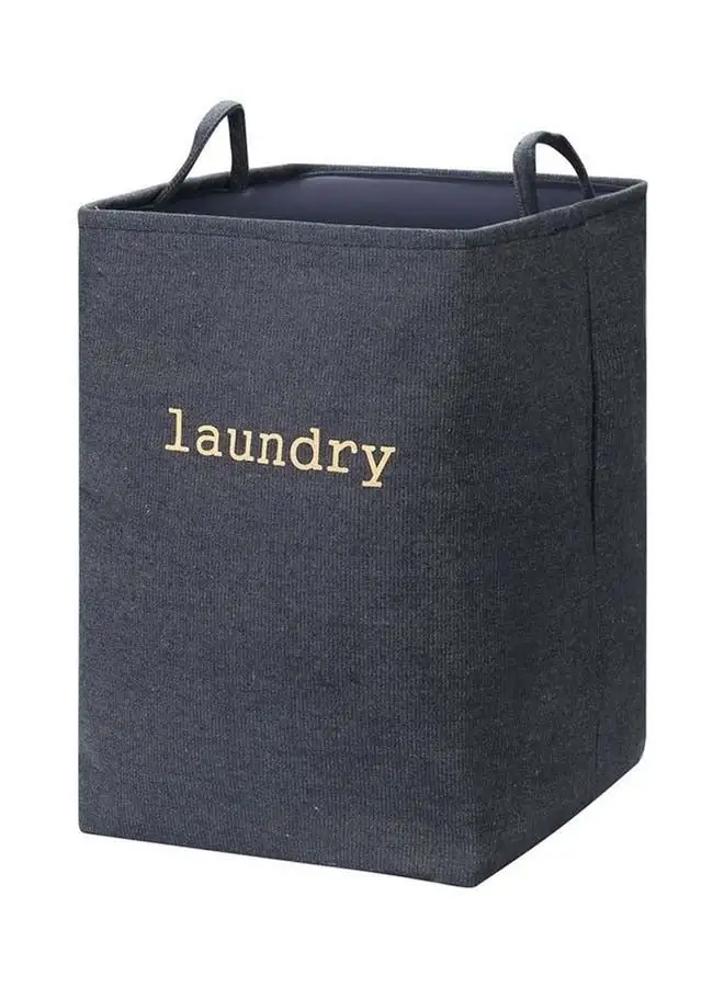 LAWAZIM Rectangle Laundry Basket Blue 35x35x50cm