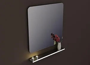 مرآة جيسا R60، مقاس 90 سم × 90 سم