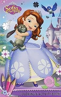 SOFIA THE FIRST A4 Coloring & Activity Book For Kids - 120 Pages
