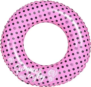 Jilong 37631 Inflatable Swimming Ring - Pink and Black