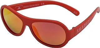 SHADEZ Kids Sunglasses Classics Protection Computer Eyeglasses Filter Glasses 07 Red Baby