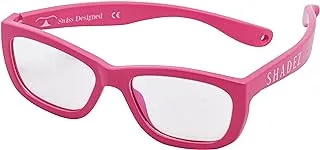 SHADEZ Blue Light Screen Saver Filter Glasses Computer Eyeglasses 107 Pink Junior 3-7y