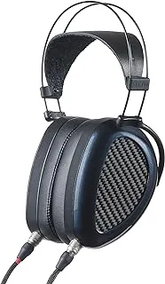 DROP + Dan Clark Audio Aeon Planar Magnetic Headphones - مغلق من الخلف ، فوق الأذن ، ألياف الكربون ، عشاق الصوت (Aeon Closed X) ، أزرق / أسود