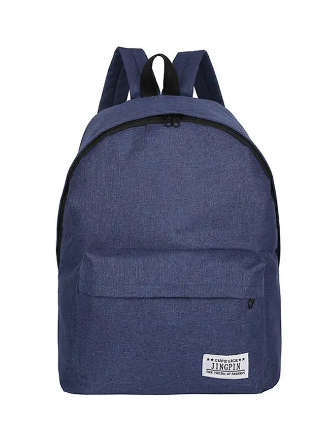 Generic Casual School Backpack Blue