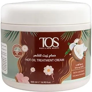 TOS Coconut Shower Hair Oil, Volume and Volume 500 ml