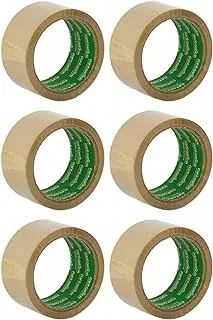 Fantastick Packaging Tape 72-Rolls Box, 48 mm x 50 Yards Size, Brown