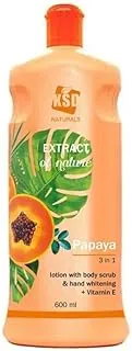 KSD Body Wash Papaya Vitamin E 600ml