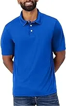 Hanes Sport Men's Polo Shirt, Men's Cool DRI Moisture-Wicking Performance Polo Shirt, Jersey Knit Performance Polo Shirt