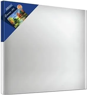 Masco Premium Canvas Art Board, 30 cm x 30 cm Size, White