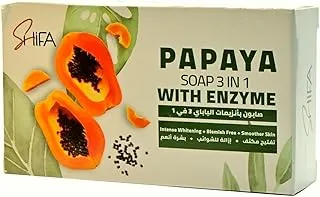 Shiva 3 in 1 Papaya Enzymes Soap 135g