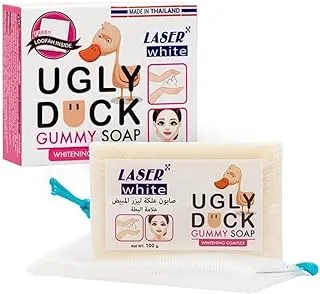 Laser White Duck Gum Whitening Soap 100g