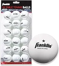 Franklin Sports Table Tennis Balls - Official Size and Weight 40mm Table Tennis Balls - One Star Professional Balls - Bulk Packs and Family Sets