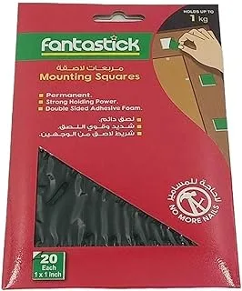 Fantastick Mounting Squares 24-Pieces Pack