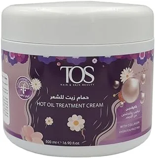TOS Hammam Hair Oil with Collagen for Hydration and Frizz 500ml
