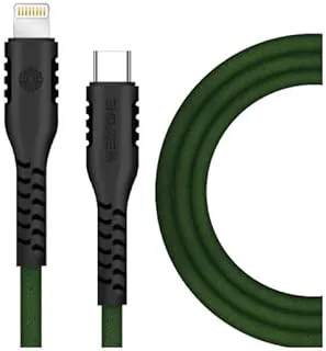 Werfone Charging Cable (Type C to Lightning) Green 1.2m