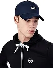 قبعة بيسبول للرجال ذات شعار صغير من AX Armani Exchange