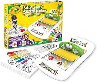 Crayola - Silly Scents Sticker Maker | DIY Sticker Making Kit for Kids - Ages 6+
