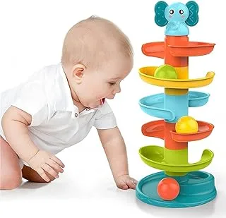ECVV Ball Drop and Roll Swirling Tower for Baby and Toddler Development Educational Toys, Birthday Gifts for 1 2 Year Old Boys and Girls Activity Toys