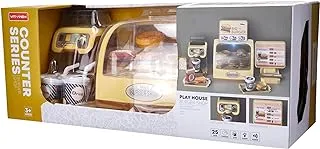 Fanier MW1183 Burger Store and Cashiers Playset