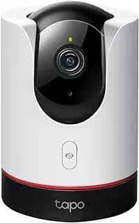 TP-Link Tapo 2K QHD Pan/Tilt Security Camera,AI Detection, Privacy Protection,Starlight Sensor, 2-way Audio, 4MP, Night Vision, Cloud&SD Card Storage,Works with Alexa (Tapo C225) KSA Warranty Support