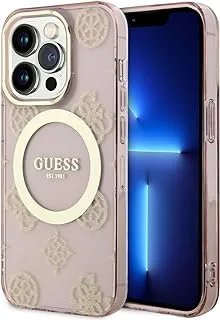 CG Mobile Guess for iPhone 15 Pro Case - IML Case Compatible with MagSafe - Anti-Scratch - Drop Resistant - Shockproof - Full Slim Bumper Protection Back Cover for iPhone 15 Pro 6.1