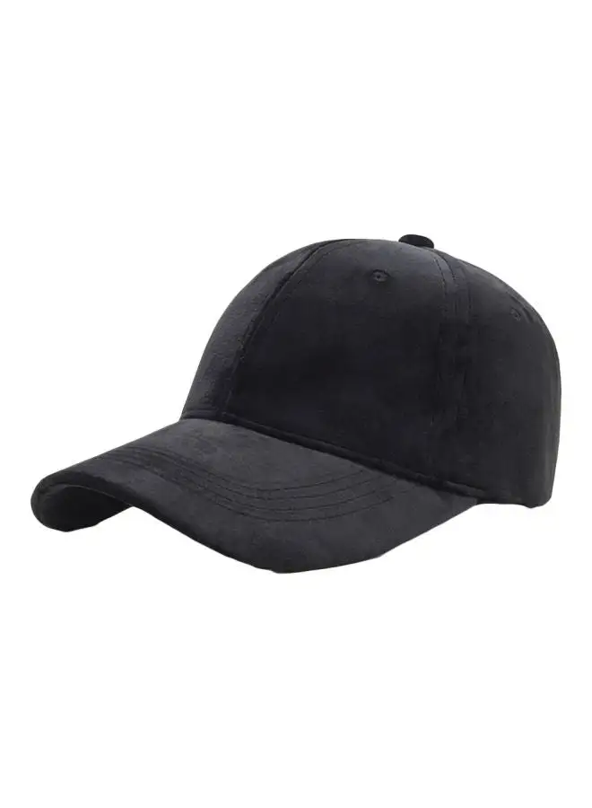 Generic Embroidered Cricket Cap Black