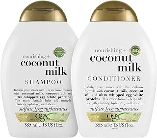 OGX Coconut Milk Shampoo and Conditioner 385ml