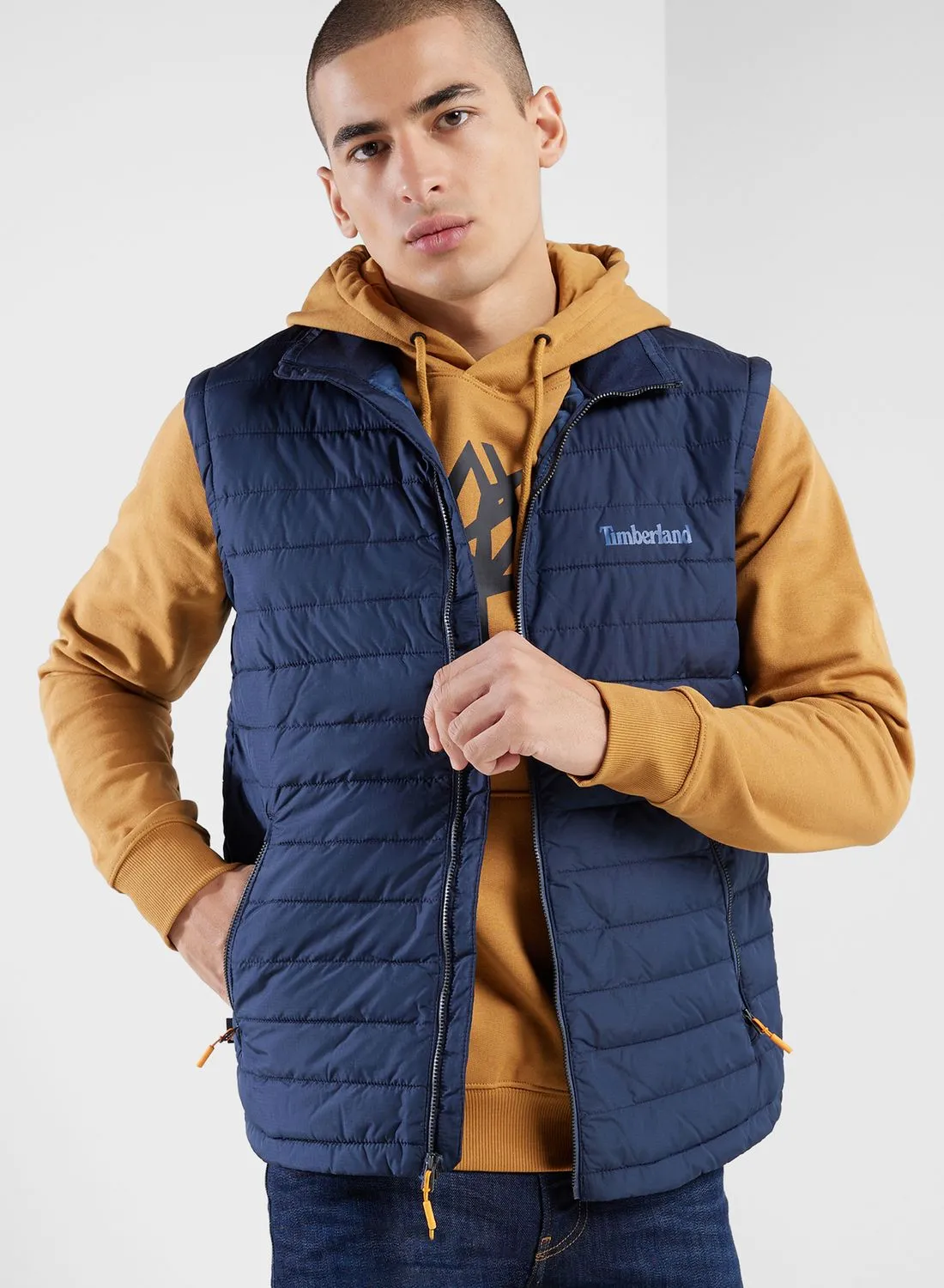 Timberland Axis Peak Dwr Packable Vest Jacket