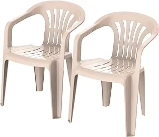 Cosmoplast Duchess Outdoor Garden Chair Set of 2