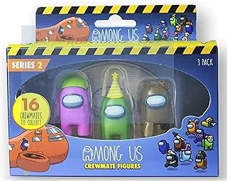 AMONG US COLLECTION CREWMATE FIGURES THREE PACK WINDOW BOX