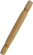 Masco Wooden Rolling Pin, Small, Beige