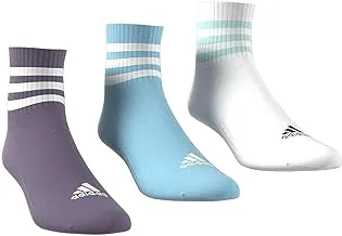 adidas Unisex Adults 3-Stripes Cushioned Sportswear Mid-Cut Socks 3 Pairs Socks