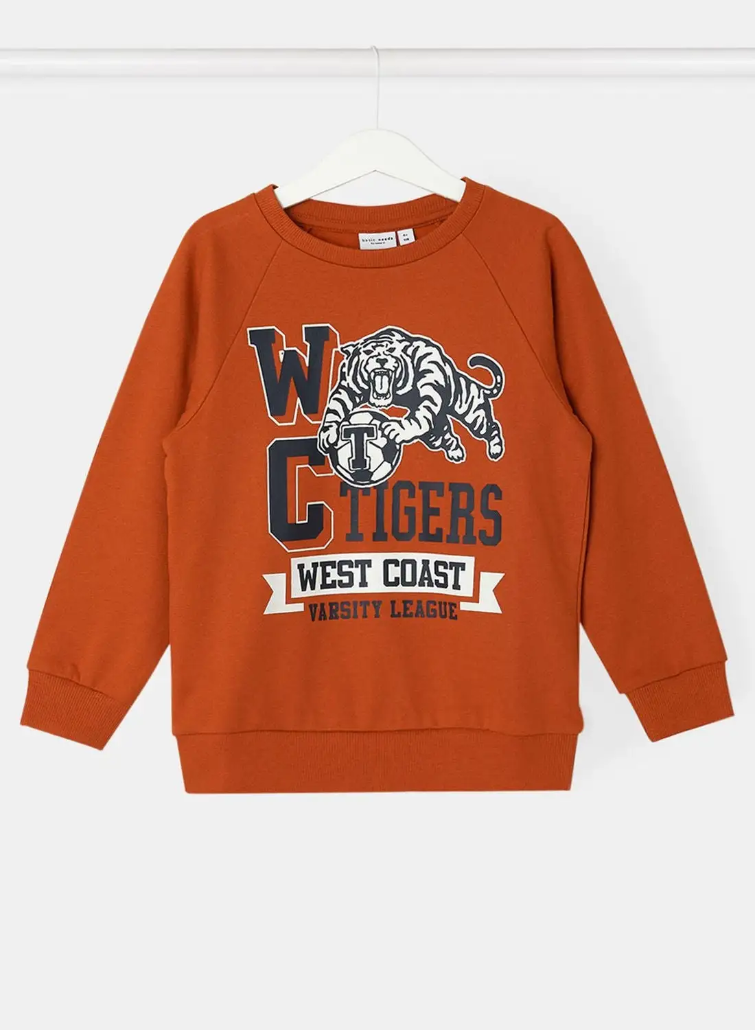 NAME IT Kids Tigers Round Neck Sweatshirt