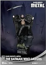 Beast Kingdom Dark Nights: Metal: The Batman Who Laughs DS-090 D-Stage 6 Inch تمثال ، متعدد الألوان