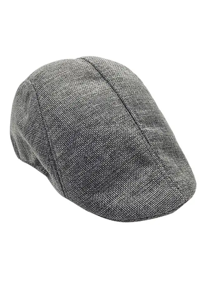Generic Casual Breathable Beret Golf Hat HL262 Grey