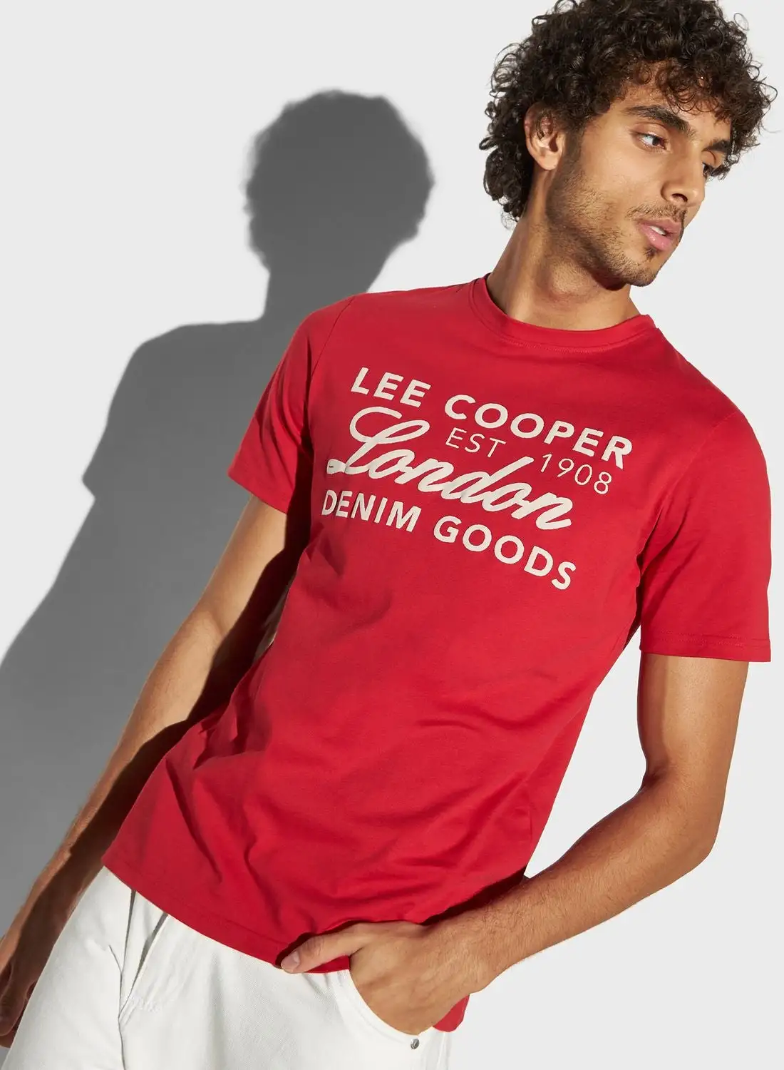 Lee Cooper Logo Crew Neck T-Shirt