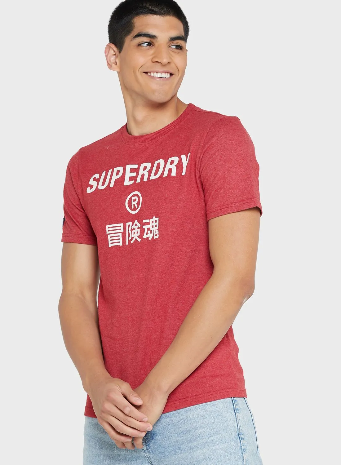 Superdry Logo Crew Neck T-Shirt