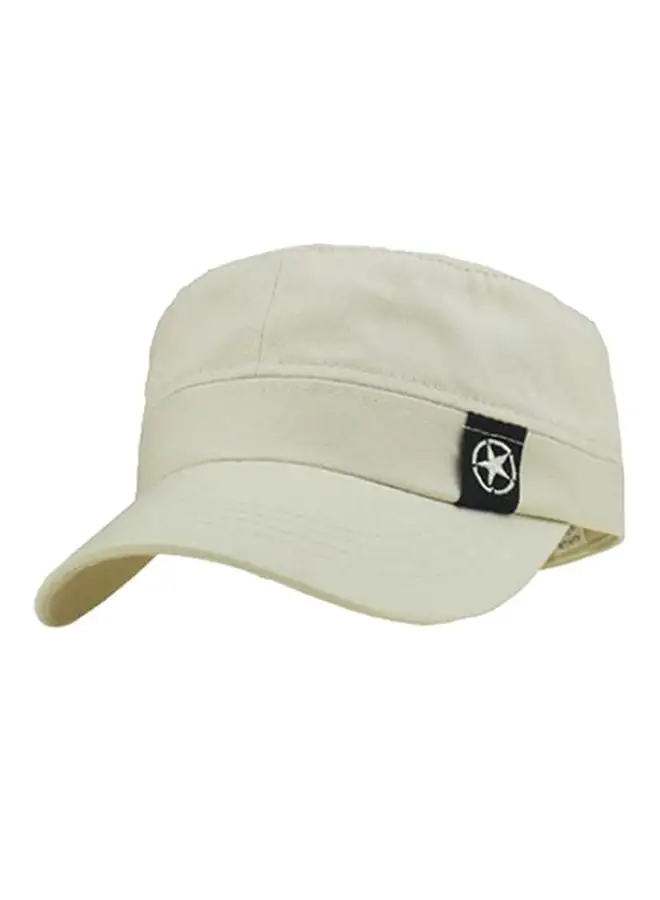 بلولانز قبعة قابلة للتعديل بنمط نجمة بيضاء