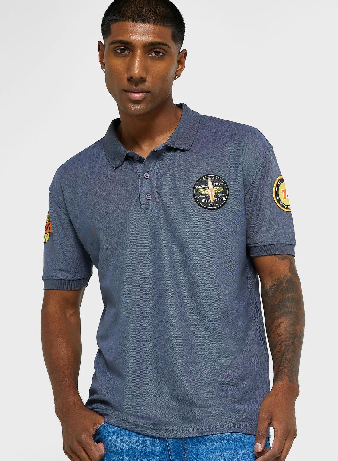 Seventy Five Short Sleeve Polo Shirt