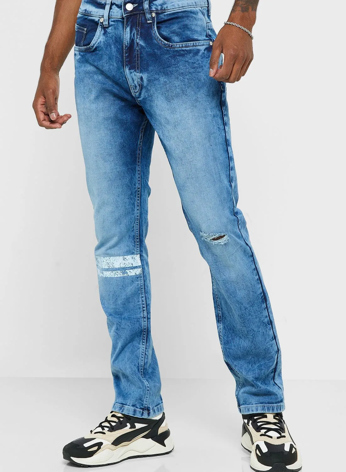 Seventy Five Straight Cut Jeans