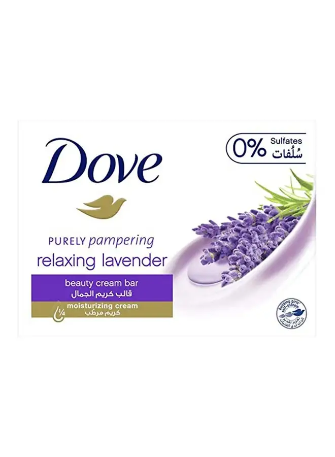 Dove Relaxing Lavender Beauty Cream Bar Soap 160grams