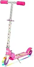 SPARTAN Princess 2 wheel Scooter - with LED light Pink, SP-7061