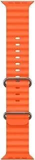 حزام ساعة أبل - حزام المحيط - 49 ملم - برتقالي - مقاس واحد