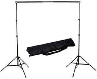 Backdrop Stand Kit with Carry Bag for Photography Photo Video Studio, Photography Studio 2x2m
