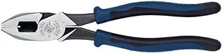 Klein Tools J213-9NETP Journeyman High Leverage Fish Tape Pulling Side Cutting Pliers, 9-1/2-Inch