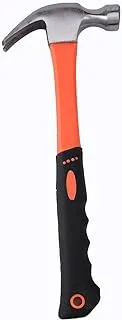 BMB TOOLS Hammer with Plastic Black and Red Handle 250g | Tack Hammer | Cross Peen Tinners Hammer | Upholstery | Riveting | Jewelry | General Purpose | Shock Absorbing Fiberglass Handle