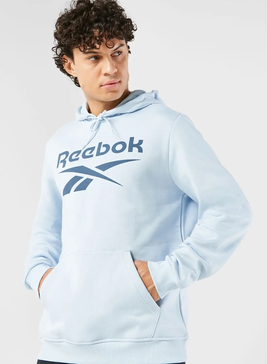 Reebok Identity Fleece Stacked Logo Hoodie
