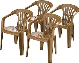 Cosmoplast Duchess Outdoor Garden Chair Set of 4