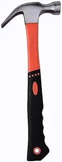 BMB TOOLS Hammer with Plastic Black and Red Handle 500g | Tack Hammer | Cross Peen Tinners Hammer | Upholstery | Riveting | Jewelry | General Purpose | Shock Absorbing Fiberglass Handle