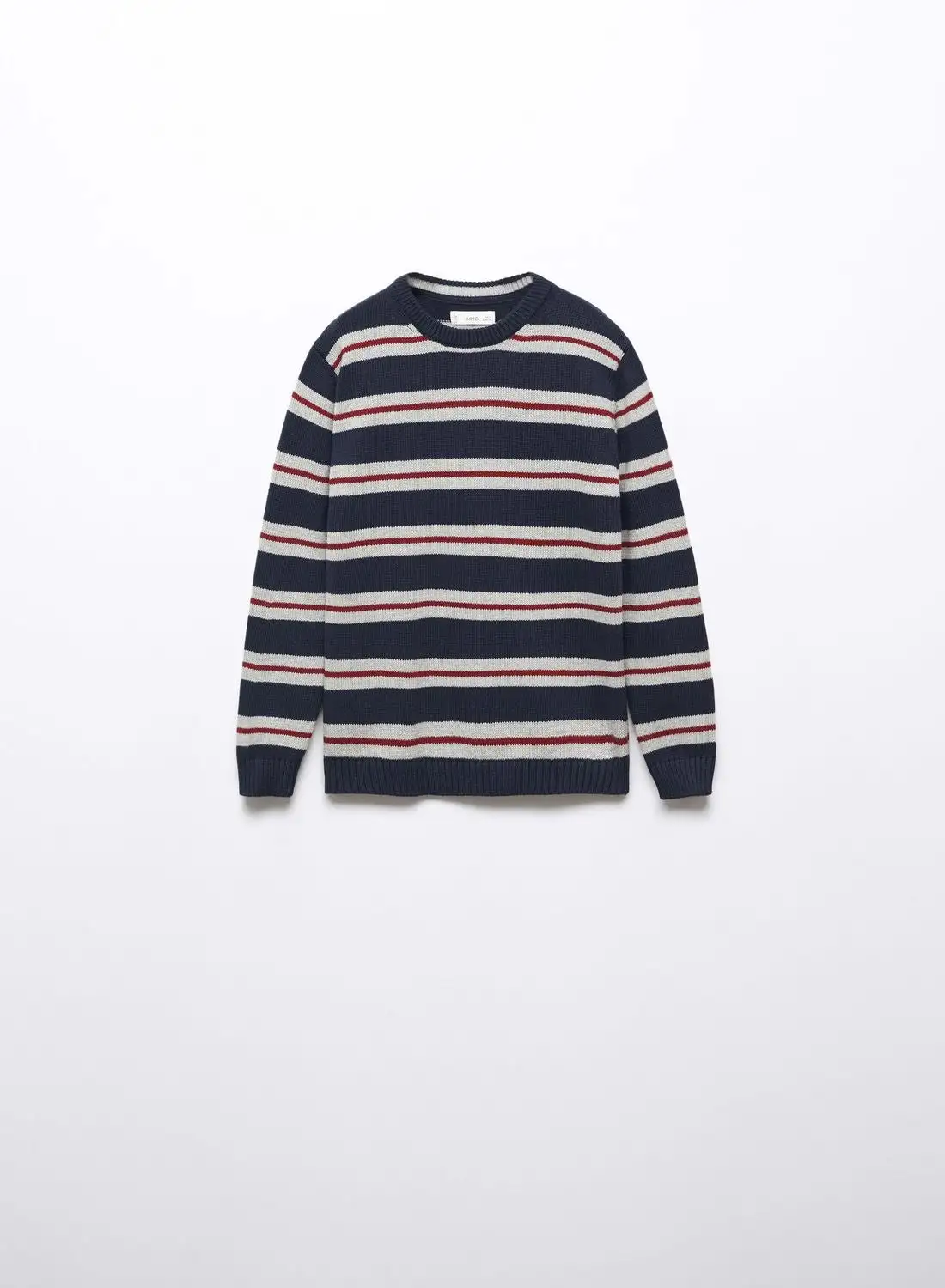MANGO Kids Striped Knitted Sweater